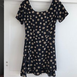Vintage floral mini dress